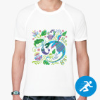 Мужская спортивная футболка