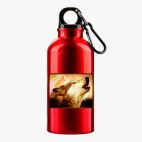 Металлическая бутылка 400 мл UV-DTF