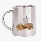 Кружка металлическая