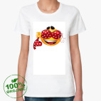 Женская футболка органик