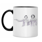 Кружка двухцветная