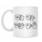 Как держать кружку