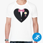 Мужская спортивная футболка