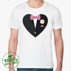 Мужская футболка органик