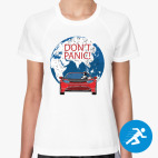 Женская спортивная футболка