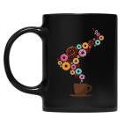 Кружка цветная UV-DTF