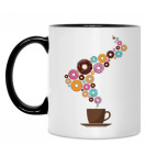 Кружка двухцветная