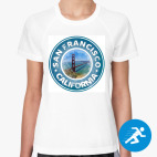 Женская спортивная футболка