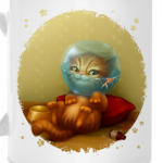 Кот-водолаз