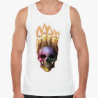 Череп цвет 'Корона и свечи'