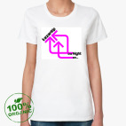 Женская футболка органик