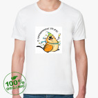 Мужская футболка органик