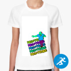Женская спортивная футболка
