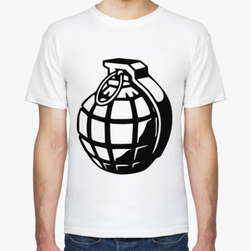 Футболка с принтом Граната