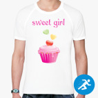 Мужская спортивная футболка