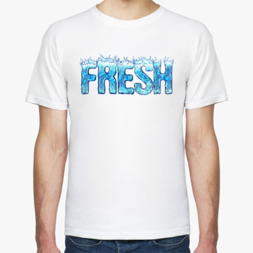 Футболка с принтом  'Fresh'