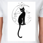 Кот и месяц