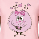 Розовый пушистик