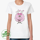 Женская футболка органик