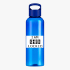 Прозрачная спортивная бутылка