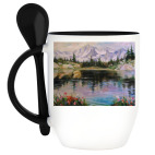 Озеро у гор