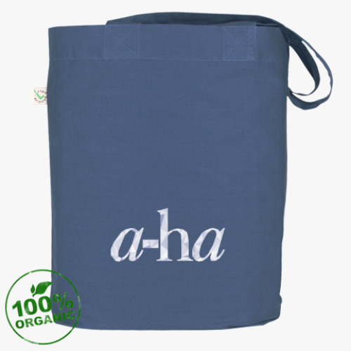 Сумка шоппер с принтом a-ha