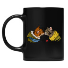 Кружка цветная UV-DTF