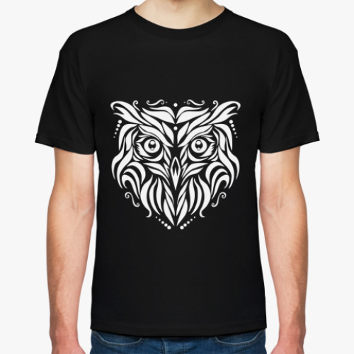 Футболка с принтом Сова