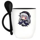 Кружка с ложкой