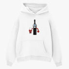 Толстовка худи оверсайз