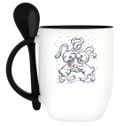 Кружка с ложкой