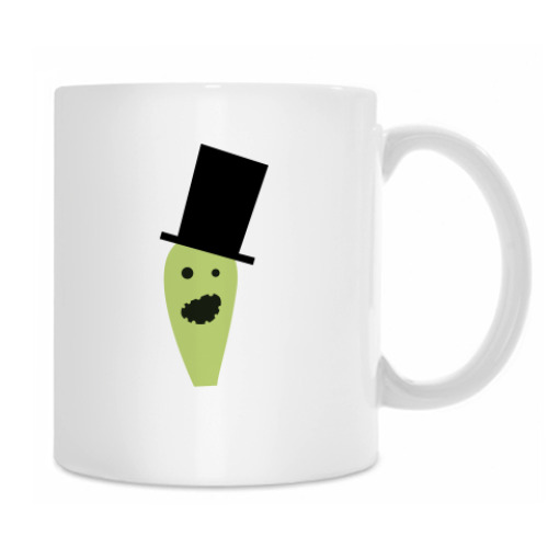 Кружка с принтом Ккосмический заяц