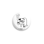 Значок 25 мм «Кофе»