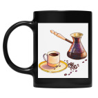 Кружка цветная UV-DTF