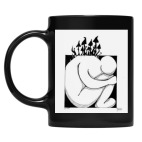 Кружка цветная UV-DTF