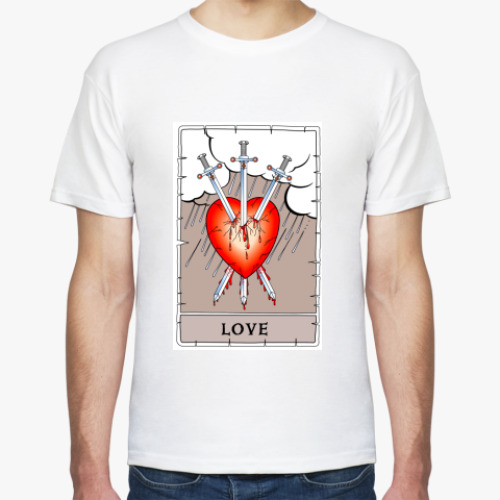 Футболка с принтом  футболка