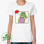 Женская футболка органик