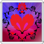  Бабочка в виде сердца