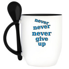 Кружка с ложкой