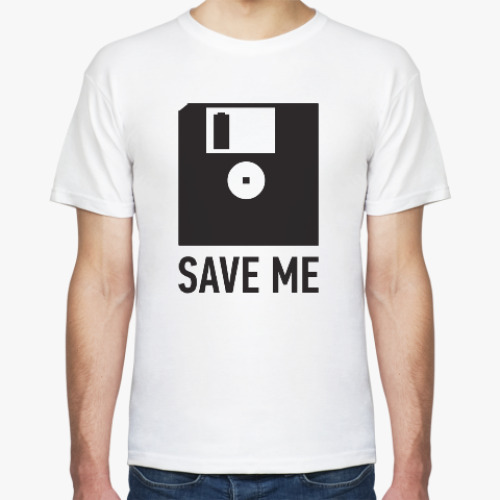 Футболка с принтом Save me