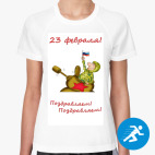 Женская спортивная футболка