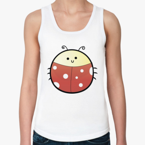 Женская майка с принтом Animals / Spring