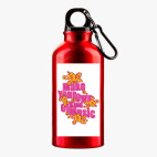 Металлическая бутылка 400 мл UV-DTF