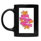 Кружка цветная UV-DTF