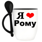 Кружка с ложкой