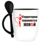 Кружка с ложкой