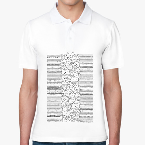 Рубашка поло с принтом Cat Division