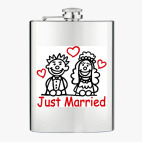 Фляжка стальная