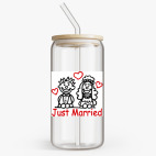 Банка с бамбуковой крышкой