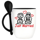 Кружка с ложкой